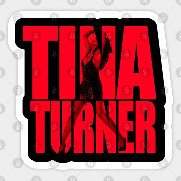 tina Sticker by gorgeouspot